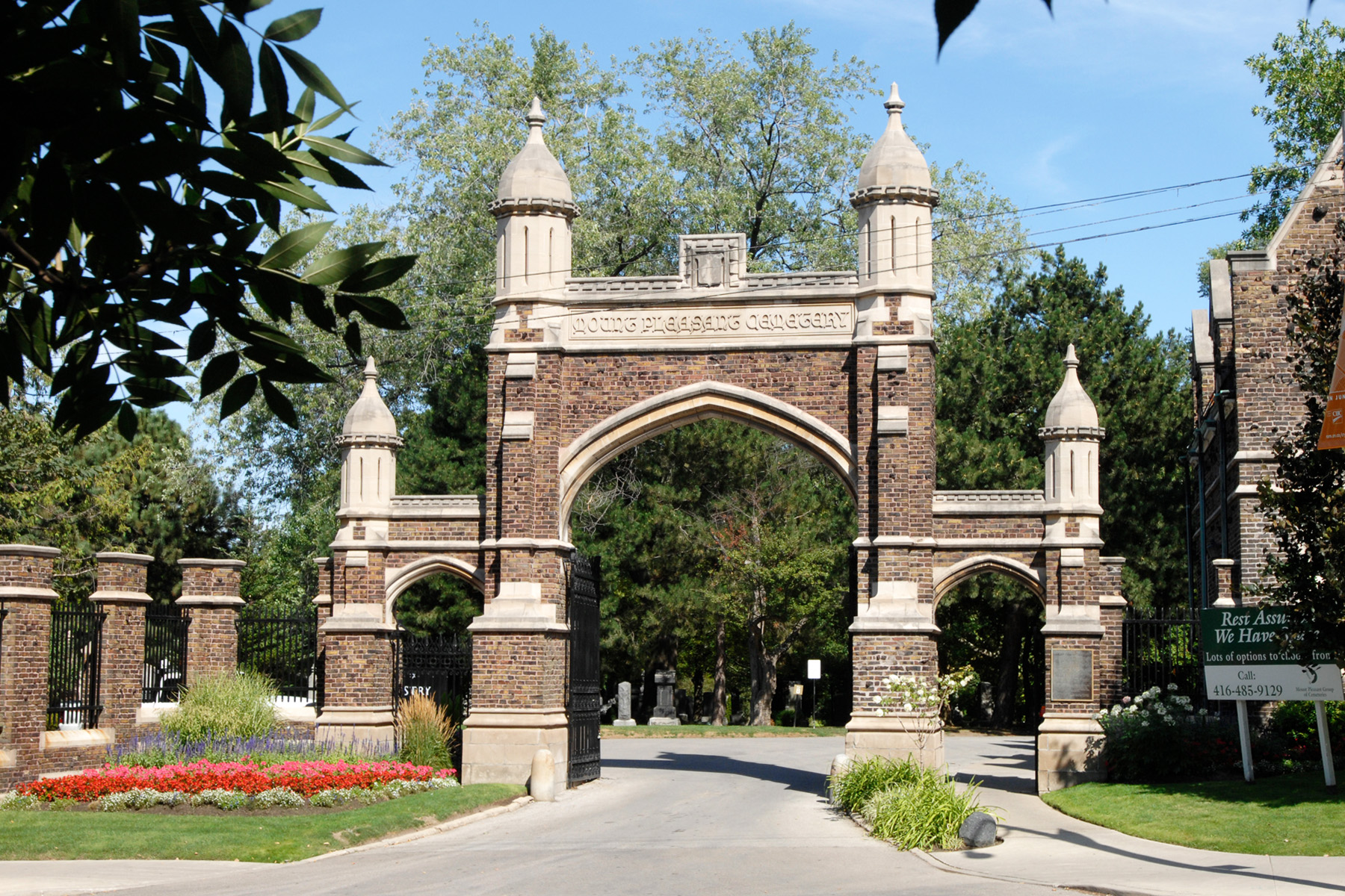 Mount Pleasant Cemetery Cremation And Funeral Centres Toronto On